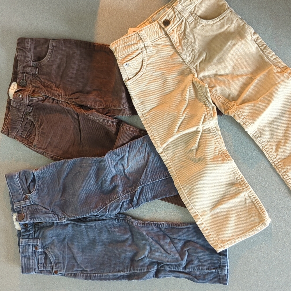 Lot of 3t old navy corduroy pants